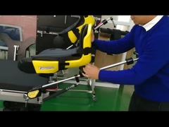 قبضة مقبض حامل الساق الجراحية لأمراض النساء وتنظير البطن حامل الركاب سلسلة مع وسادات الساق