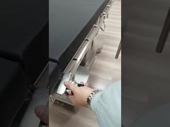 لوح ذراع جراحي من الفولاذ المقاوم للصدأ مقاس 600*150*10 مم مع ميزة الدوران الأفقي والرأسي